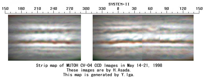Strip map by H.Asada